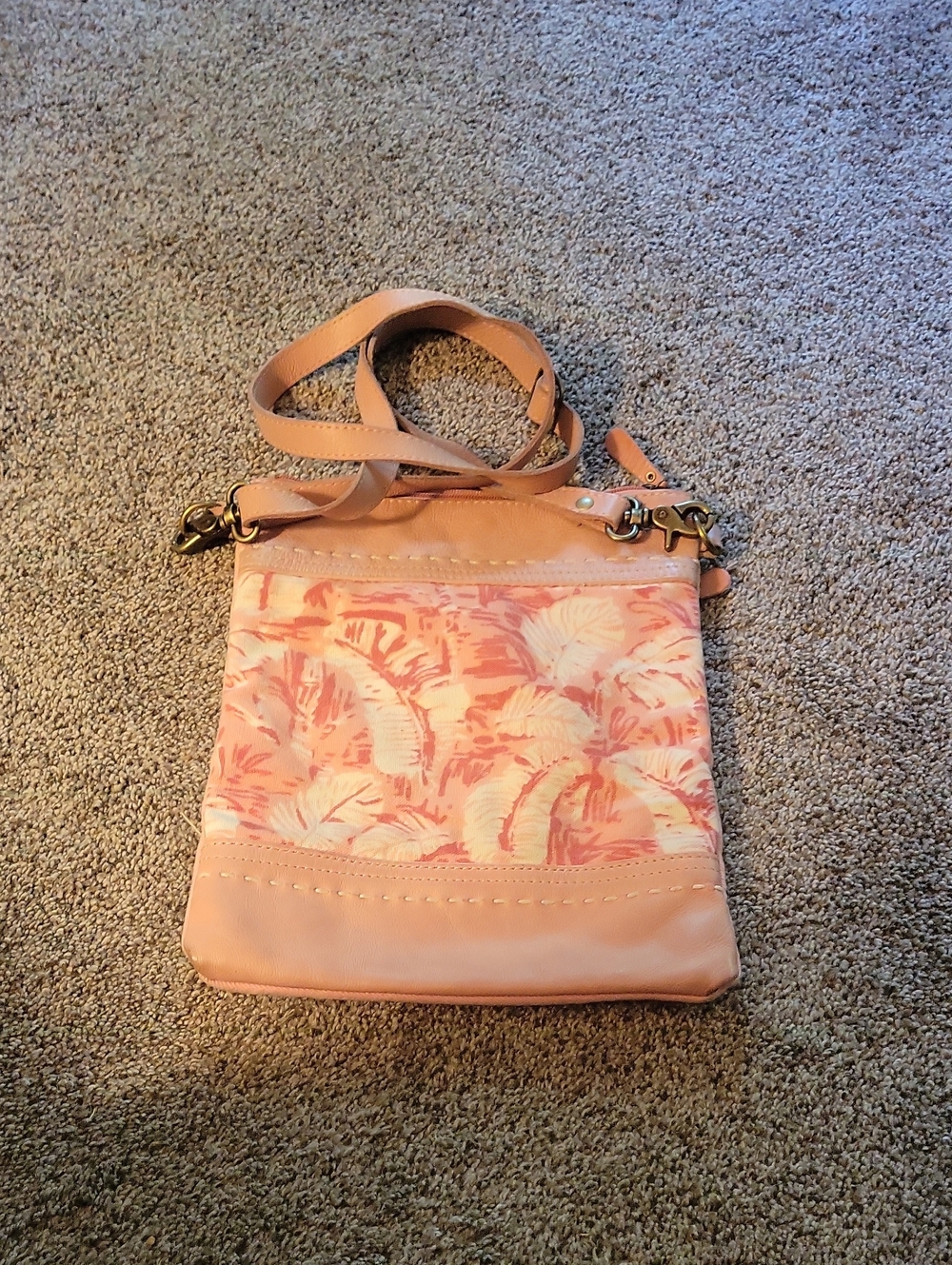 Myra Pink "Isadora" Crossbody Bag